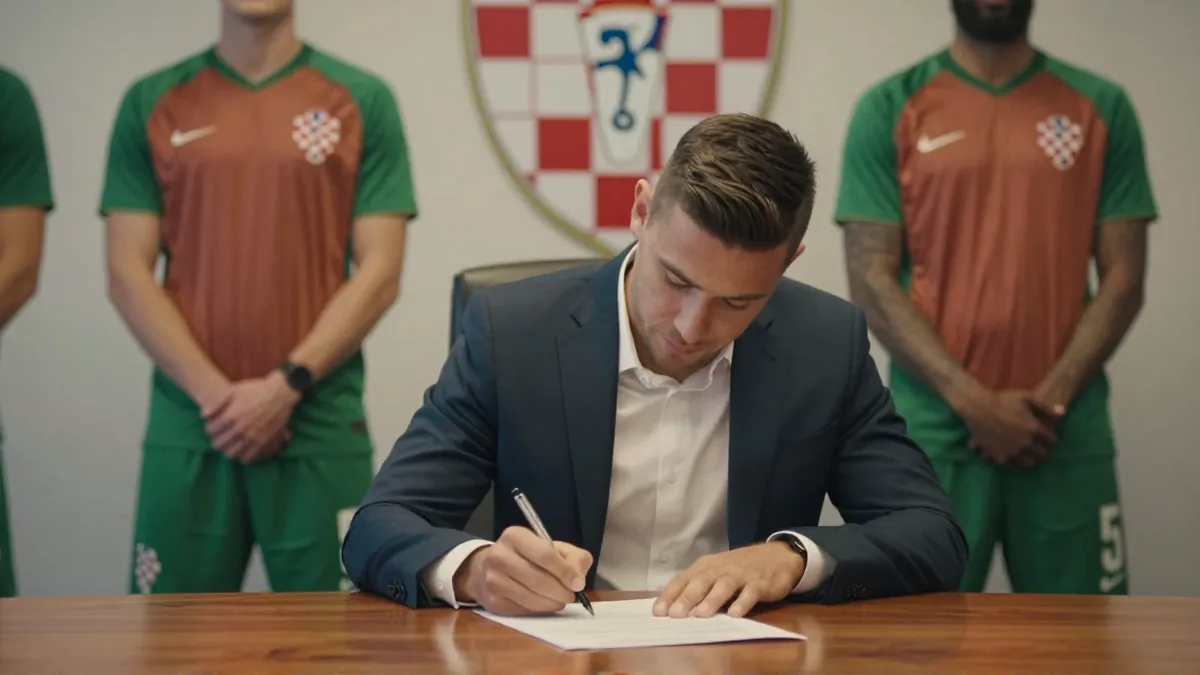 Zagłębie Lubin wzmocnił obronę: nowy Chorwat na lewej stronie