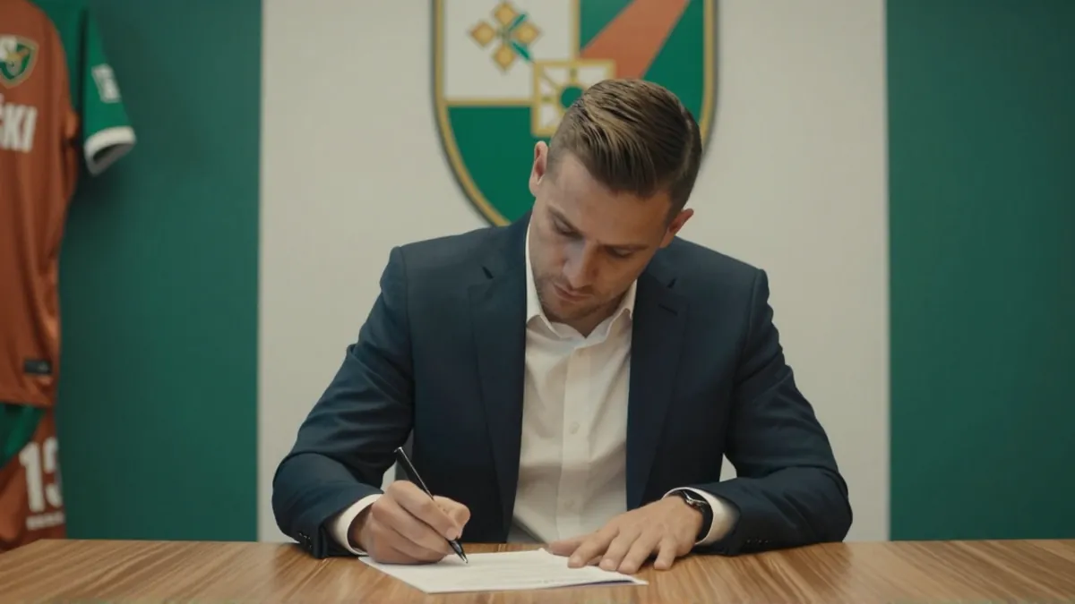 Zagłębie Lubin ends contract with Radwański, player heads to Wisła Płock